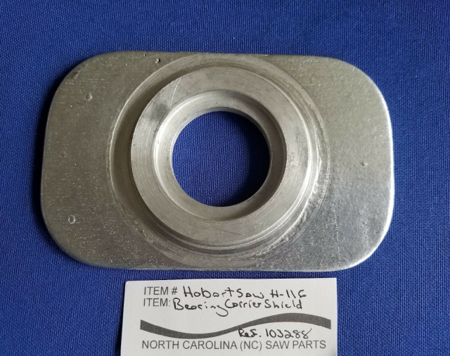 Upper Bearing Carrier Shield For Hobart 5514 & 5614 Meat Saw Replaces 103288